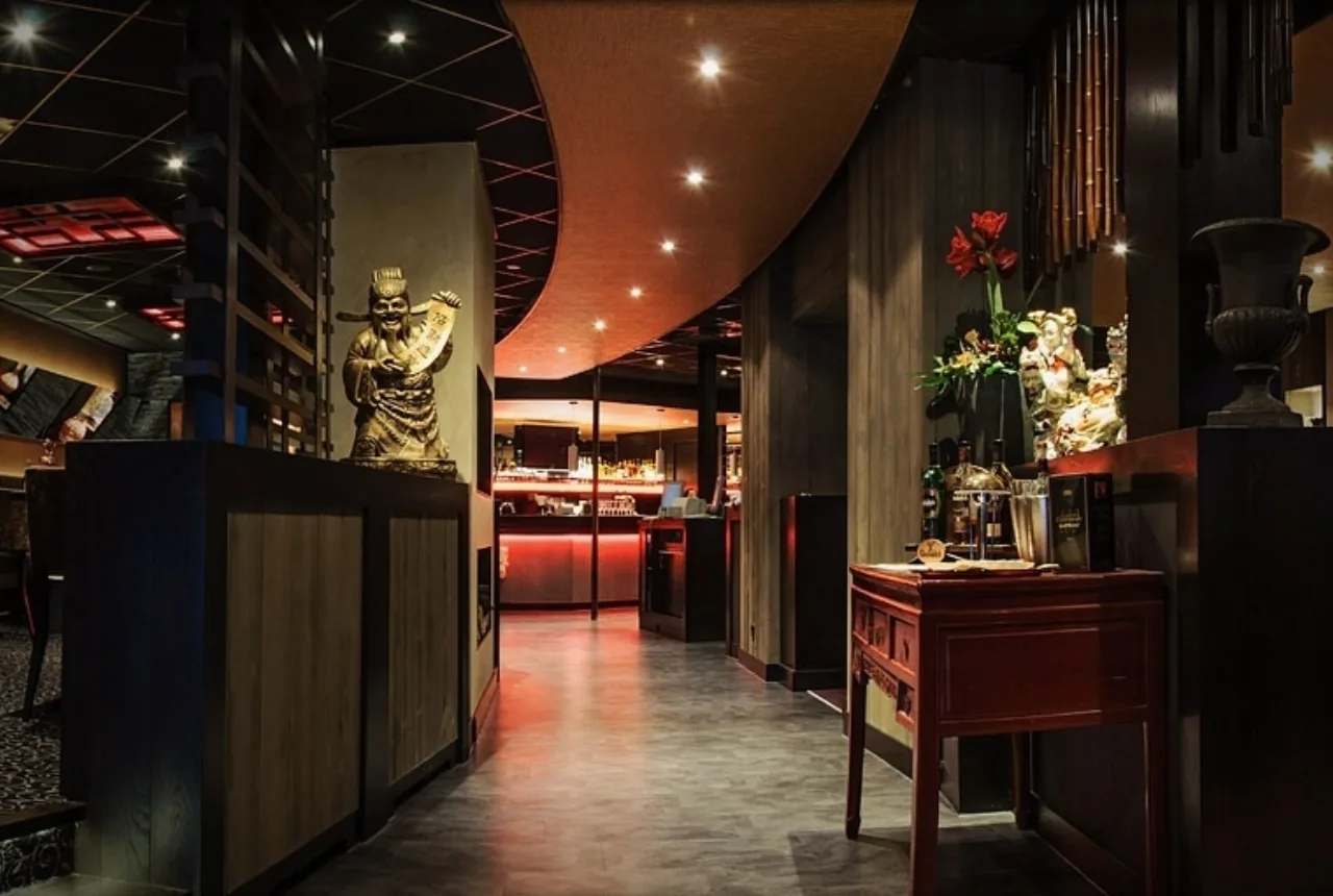 Interieur van Restaurant Hu's Garden Chinees in Enschede - Uit in Enschede
