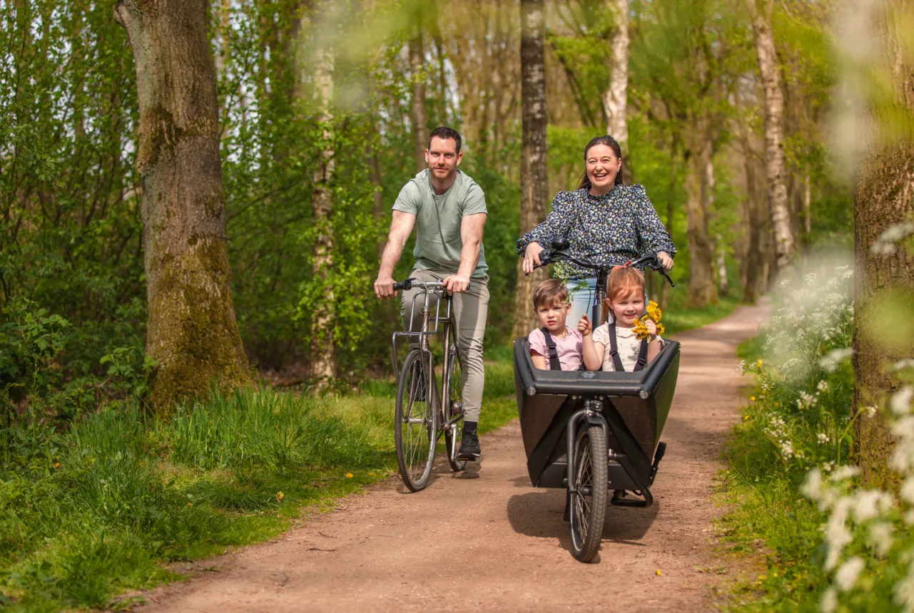 Unterwegs auf dem Rad in Enschede - Uit in Enschede