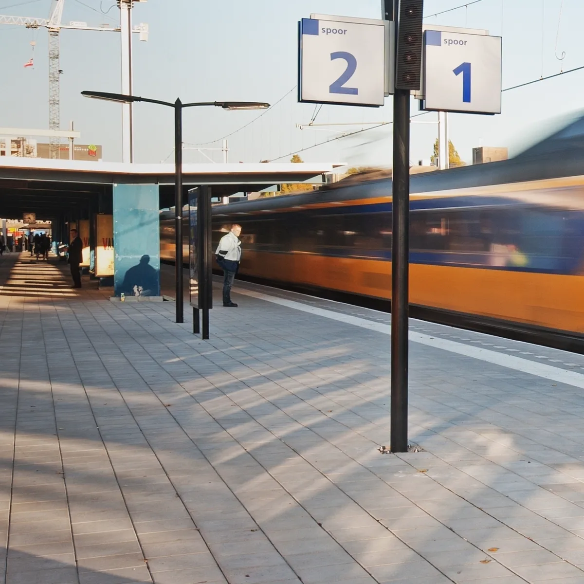 Treinstation Enschede - Uit in Enschede