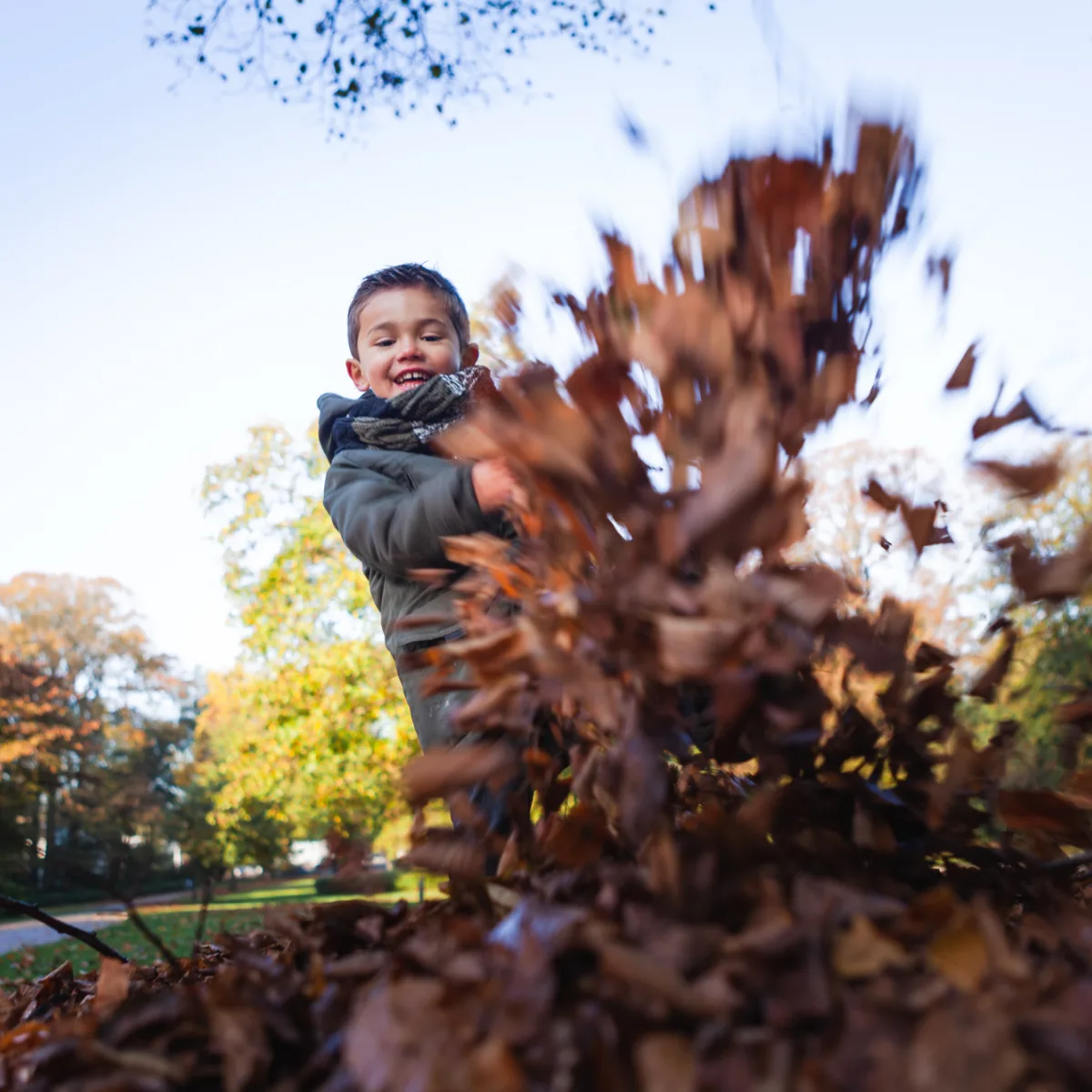 Met kinderen naar het Wooldrikspark in Enschede in de herfst. - Uit in Enschede