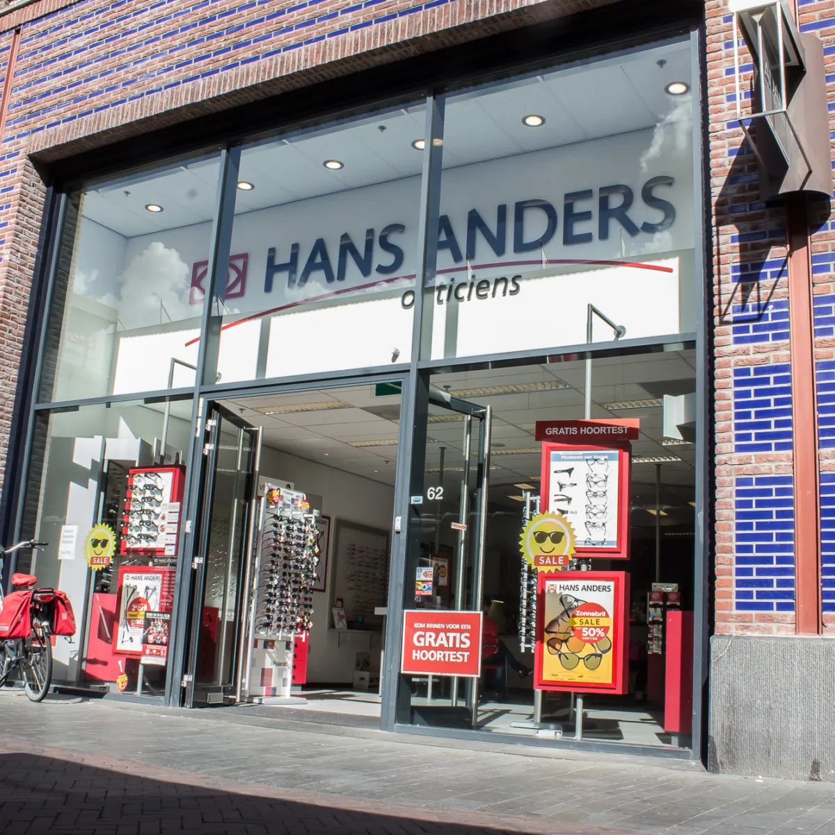 Optiker Hans Anders im Einkaufszentrum De Klanderij in Enschede - Uit in Enschede