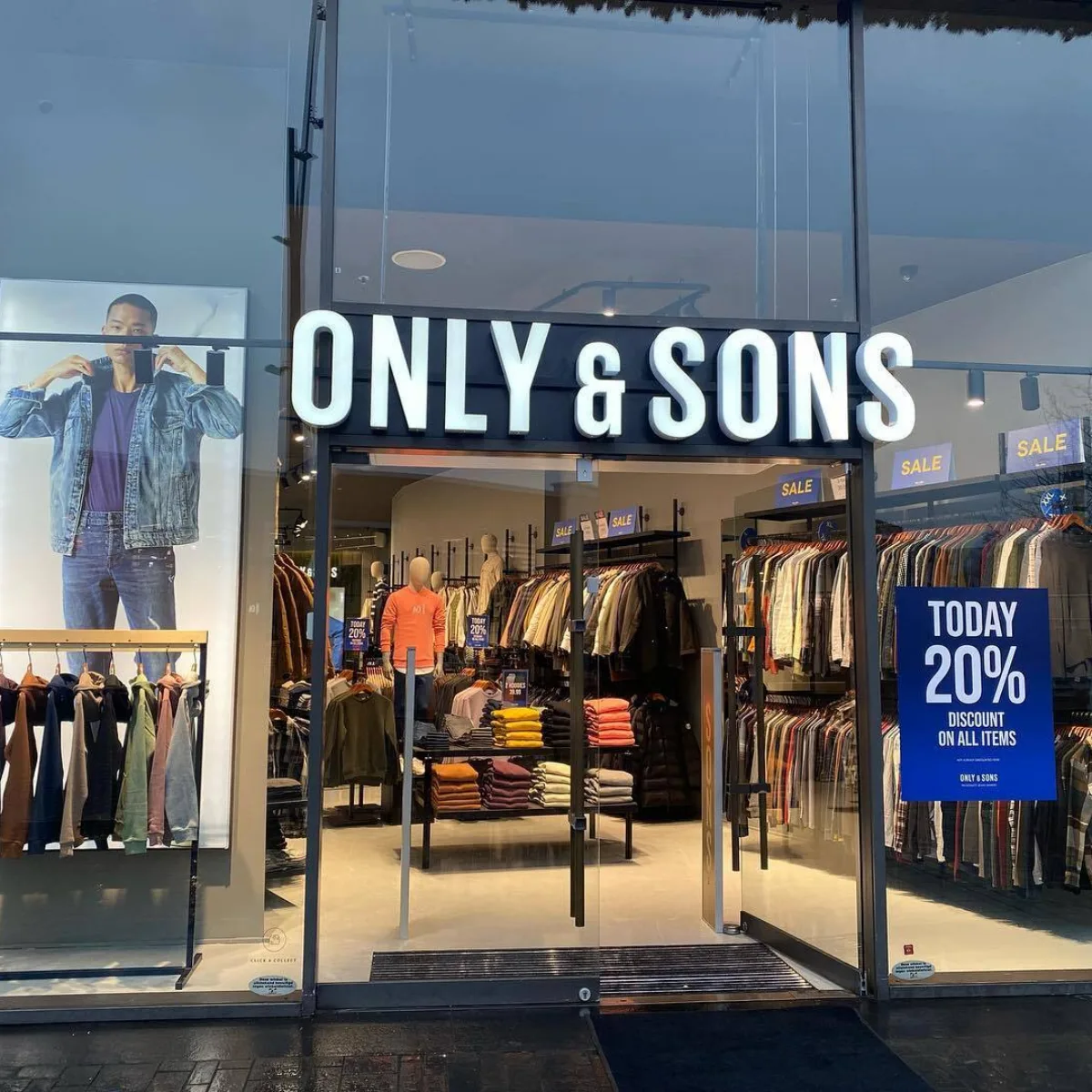 Only Sons herenkleding winkelen Enschede - Uit in Enschede