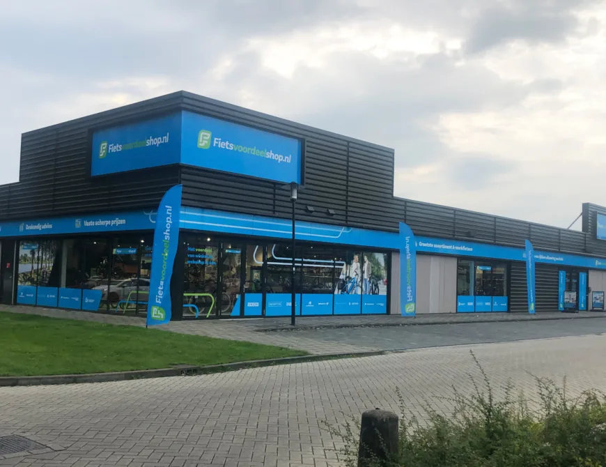 Außenansicht vom FVS Enschede am Woonplein in Enschede - Uit in Enschede