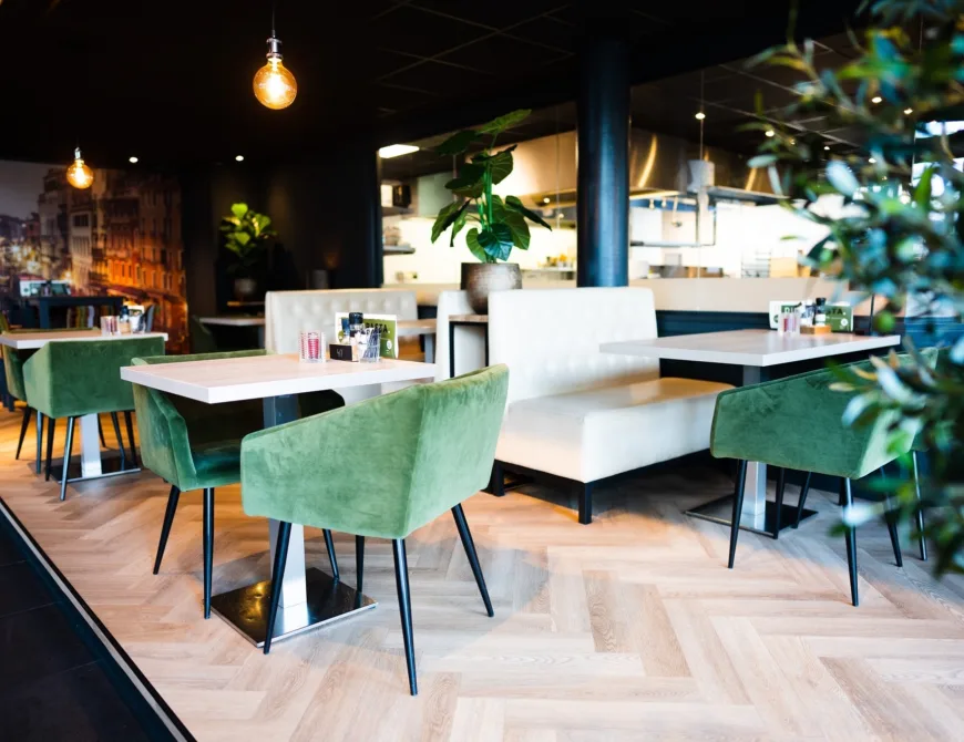 Inneneinrichtung von Punto Pasta in Enschede - Uit in Enschede