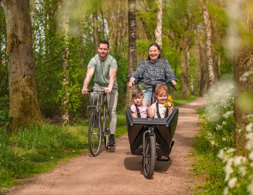 Unterwegs auf dem Rad in Enschede - Uit in Enschede