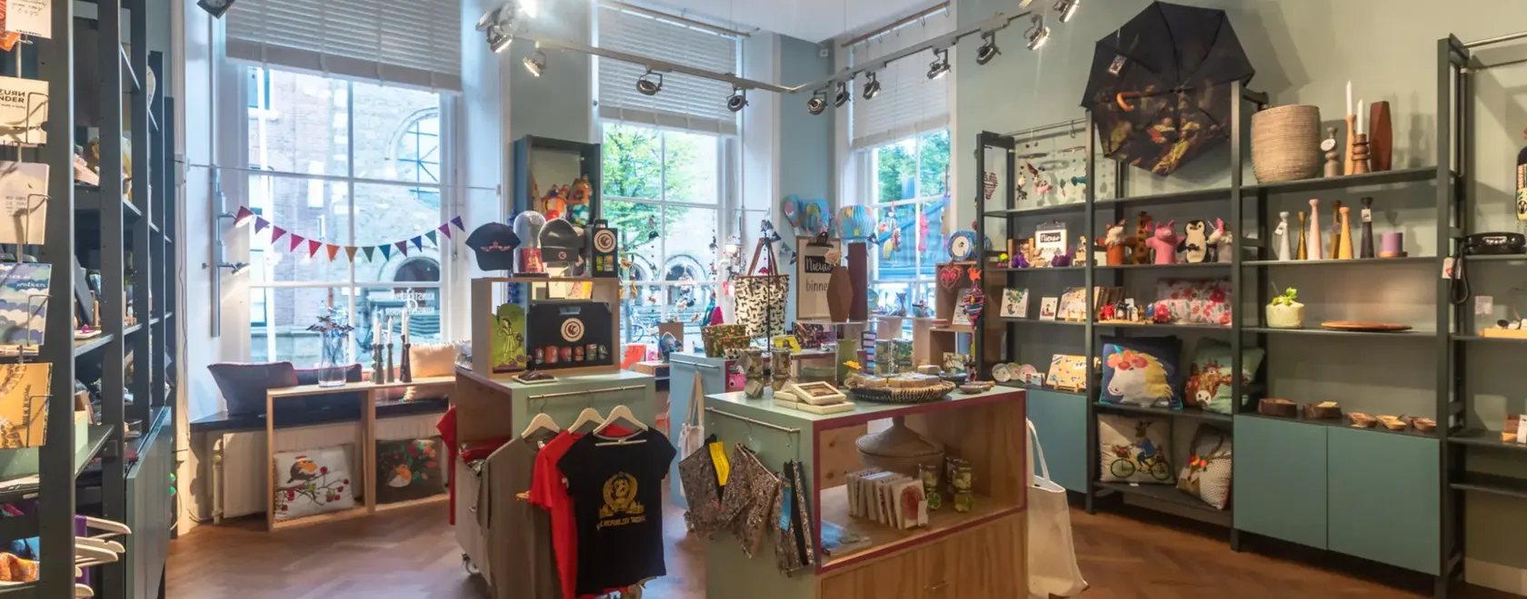 Innenansicht des Concordia Shop in Enschede - Uit in Enschede